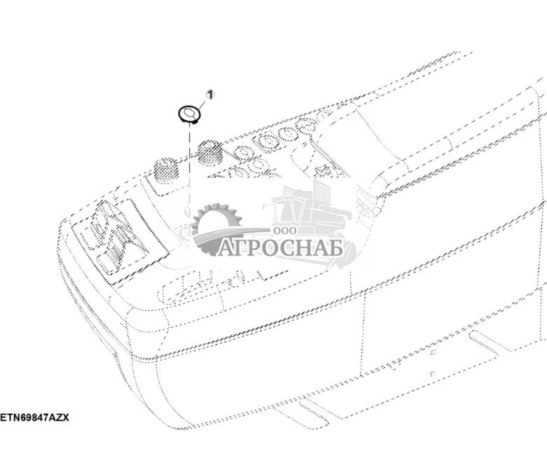 Колпачок, без регулировки скорости подачи Harvest Smart™ - ST838435 495.jpg